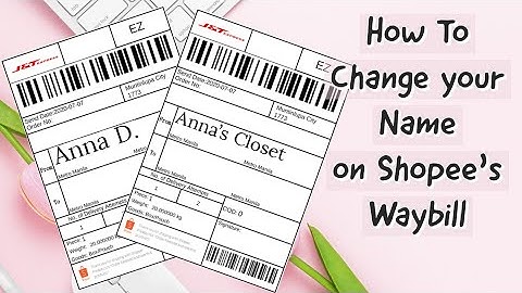 How To Change your Name on Shopee