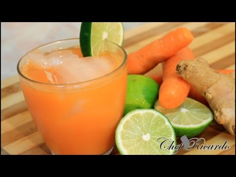 jamaican-natural-carrot-juice-with-ginger-and-lime-2015-recipes-|-recipes-by-chef-ricardo