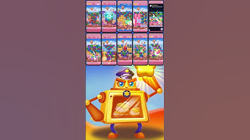 Cake Crush Match 3 Game - Oven Robot #gaming  x10