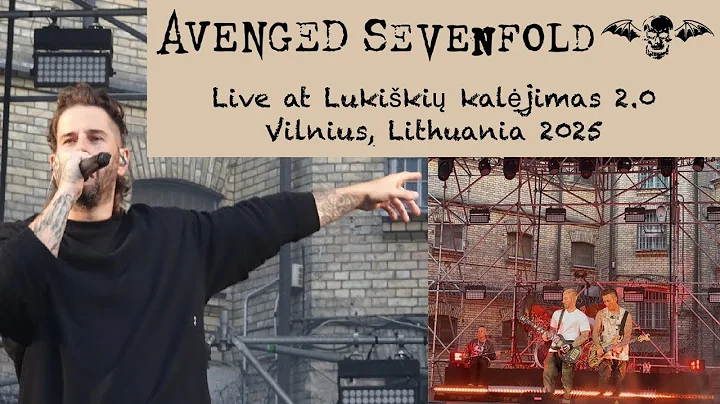 Avenged Sevenfold — Full Live At Lukiškių Kalėjimas 2.0, Vilnius, Lithuania 2025 [4K 60 FPS]