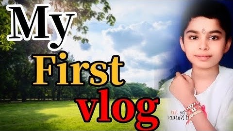 🙋😀My first vlog 