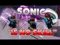 SONIC / DEAD NINJA is FOR NOOBS | The Strongest Battlegrounds