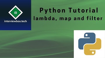 Python map, filter and lambda expression