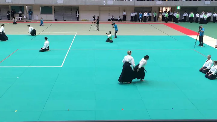 Janet Clift sensei 6th Dan Aikikai, Aikido demonst...