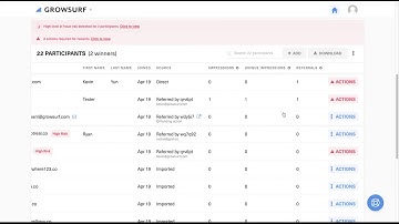 Your GrowSurf Dashboard