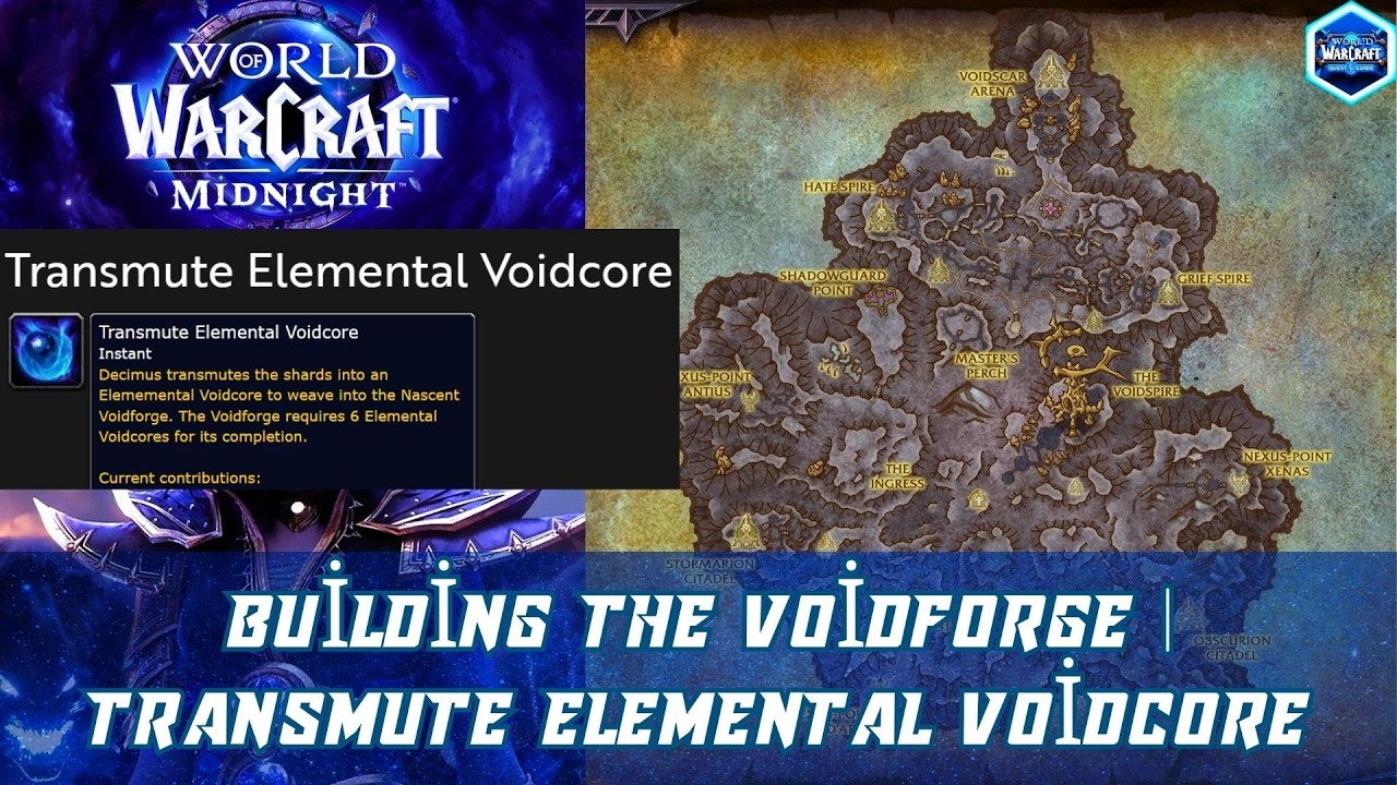 Firecore Void Building the Voidforge | Transmute Elemental Voidcore | Elementary ...