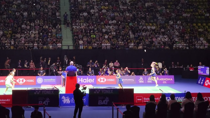 Exclusive footage Pearly and Thinaah won Thailand Badminton Open 2025! @explorethailandchannel