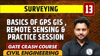 Surveying 13 | Basics of GPS GIS, Remote Sensing & Practice Session | CE | GATE | Crash Course screenshot 1