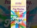 Let the colors be bright, but the care be brighter Happy Holi – Momley Care 🌼 #MomleyCare #Happyholi