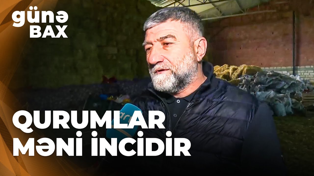 Günə Bax - Quba sakini çıxılmaz vəziyyətdə - Şəxsi anbarından istifadə edə bilmir