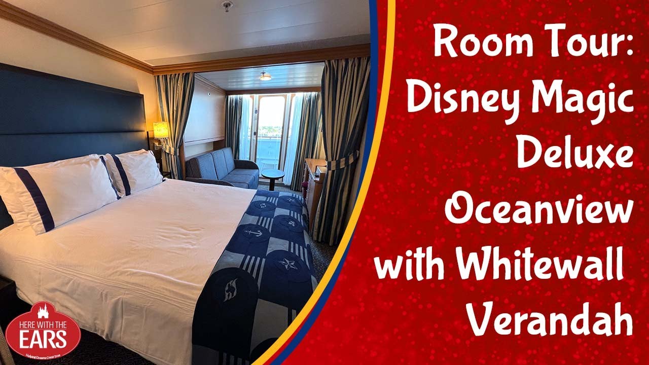 Disney Magic Deluxe Oceanview with Whitewall Verandah Tour Category 6A 5146 YouTube