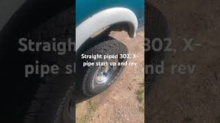 Straight Piped 1994 302 F-150 With X-Pipe