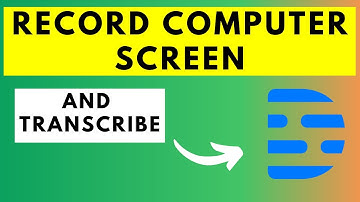 How to Record your Computer Screen Using Descript for Windows or Mac