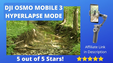 DJI Osmo Mobile 3 Hyperlapse [Bike Trail and Dry Creek Bed]