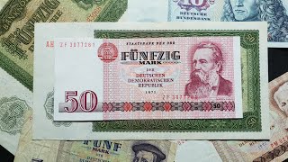 East German banknotes