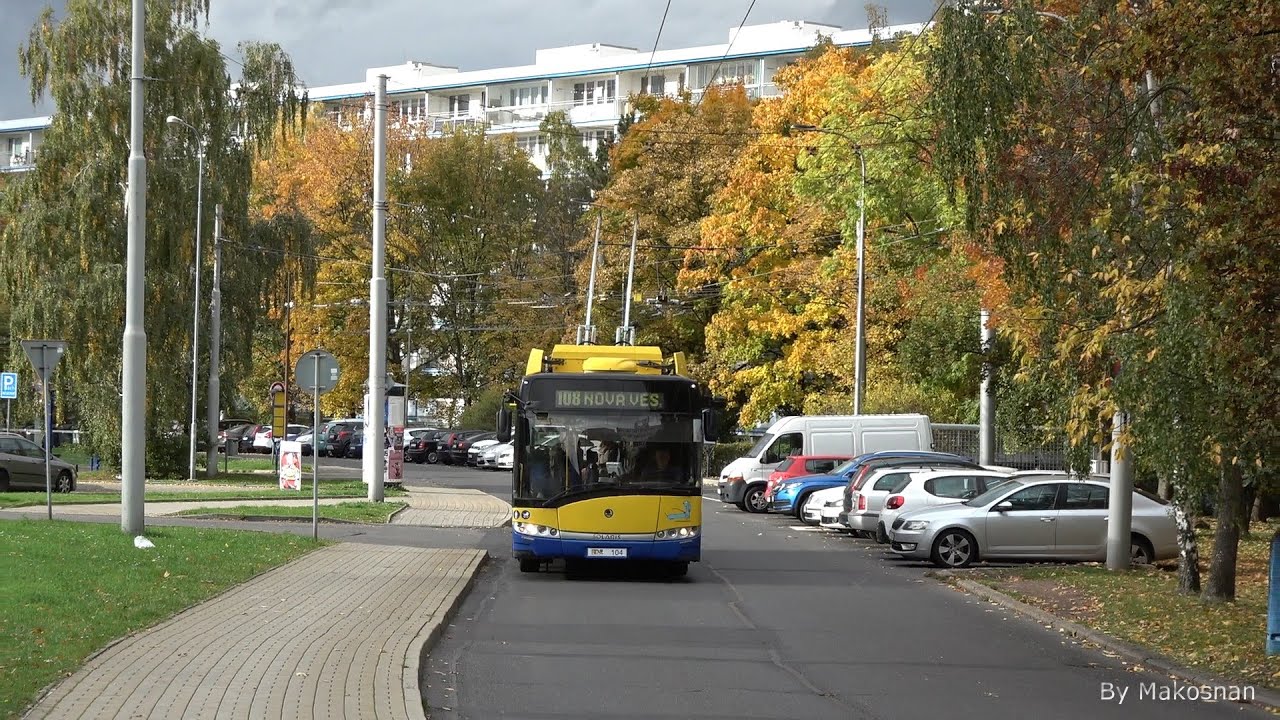 MHD v Teplicích 16-10-2025