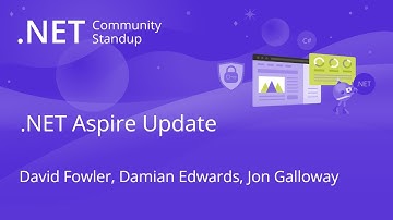 .NET Aspire Community Standup - .NET Aspire Update