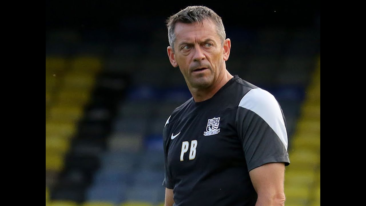 Match Reaction: Phil Brown on 2-1 defeat to Ipswich Town - YouTube