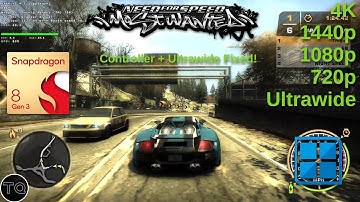 Need For Speed: Most Wanted | Snapdragon 8 Gen 3 | Winlator Cmod 13.1.1