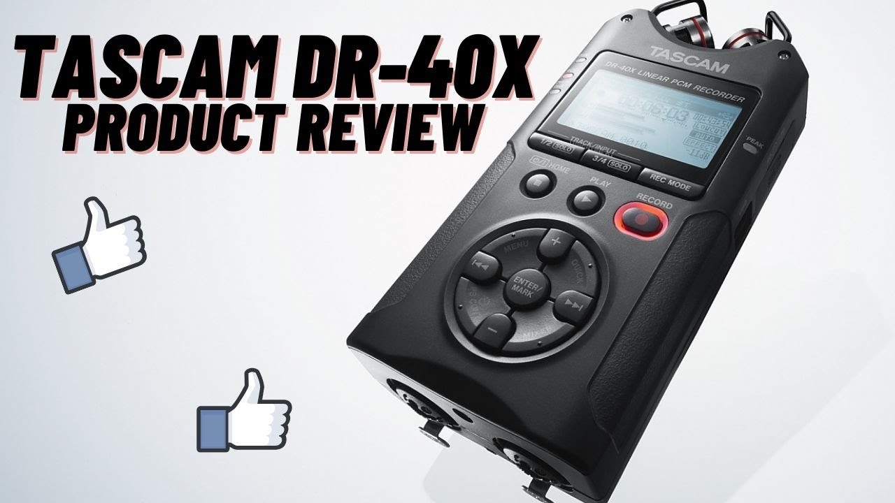 How to use one microphone with the Zoom H4n Pro and Tascam DR-40X - Sam  Mallery