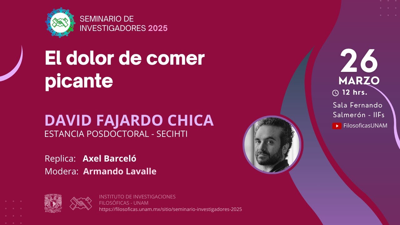 Seminario de investigadores • David Fajardo