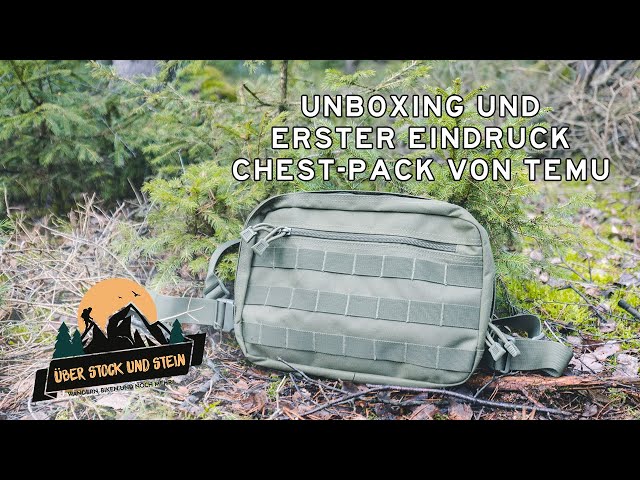 Unboxing / Erster Eindruck: Chest-Pack von Temu