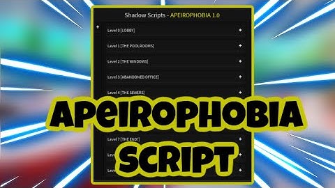[NEW] Apeirophobia Script | Free Gamepass | Exit Teleport | Esp | AND MORE | PASTEBIN
