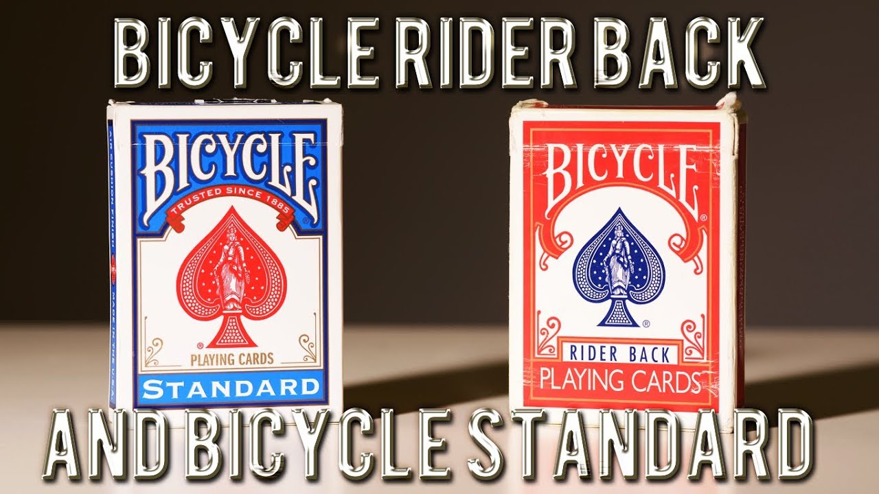  Bicycle Rider Back Playing Cards, Standard Index