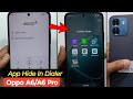 oppo A6/A6 Pro Dialer App lock Setting || Oppo mobile ke dialer me app hide kaise kare