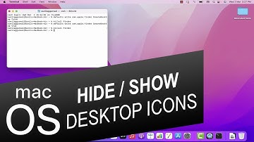 How to Hide Desktop Icons on Mac