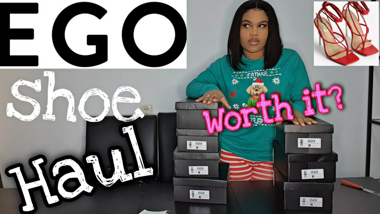 HUGE AFFORDABLE EGO SHOE HAUL + TRY ON (worth buying or not?) || SHEKA SWEETS