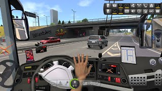 Bus Simulator : Ultimate | Highway Bridge 🌉🚦🛣 | Zuuks | Mobile Gameplay | Drive with Devil 😈  screenshot 2