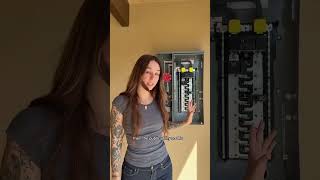 When you update your main panel and increase the amperage coming in from the street — the service