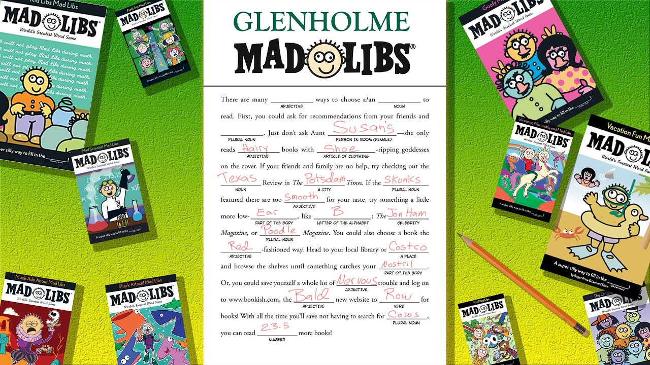 Mad Libs Episode 4 - YouTube