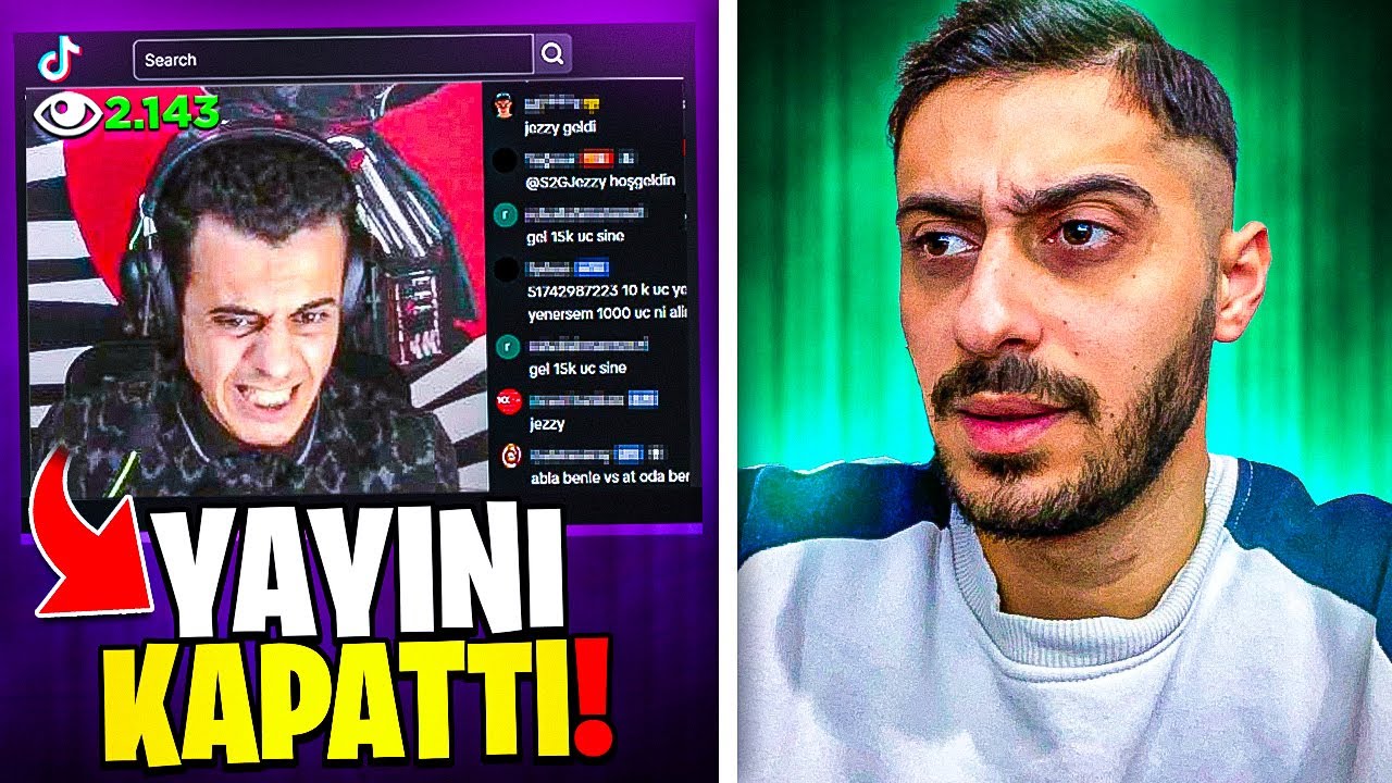 AGRASİF YAYINCIYICI GHOSTLADIM!! SİNİRDEN YAYINI KAPATTI 😱