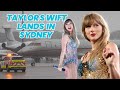 Taylor Swift's Jet Touches Down in Sydney Amid Thunderstorm Drama