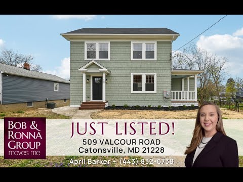 509 Valcour Road, Catonsville, MD home video tour