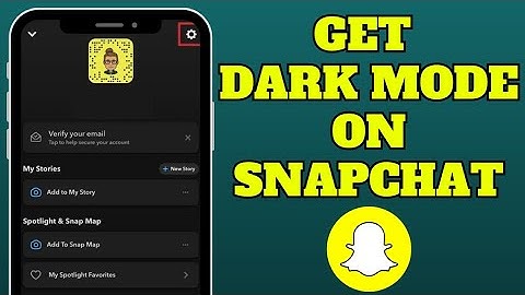 How to Turn On Dark Mode on Snapchat in 2023 | Snapchat Latest Updates