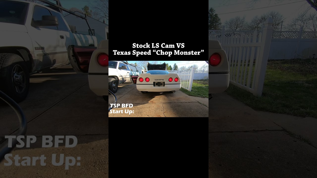 Stock LS Cam vs Texas Speed Chop Monster 