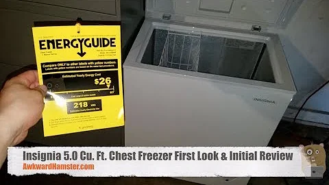 Insignia Chest Freezer First Look & Initial Review