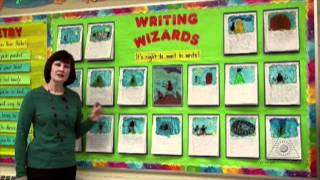 Writing Wizards Portfolio Wall: Tracking Progress Throughout the Year (Virtual Tour)