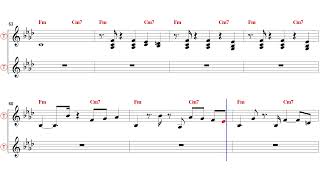 Take Five - Bb Tenor/Soprano Sax Sheet Music [ Dave Brubeck Quartet ]