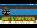 Breakout - Таптыыр харахтар (piano, tutorial, Medium)