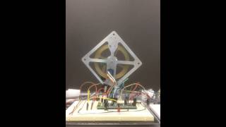 Inertia Wheel Inverted Pendulum Video #2 Pop-Up