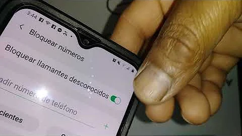 Como Desbloquear número privado no Samsung?