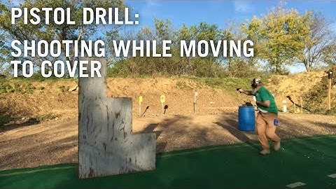 Shooting While Moving to Cover