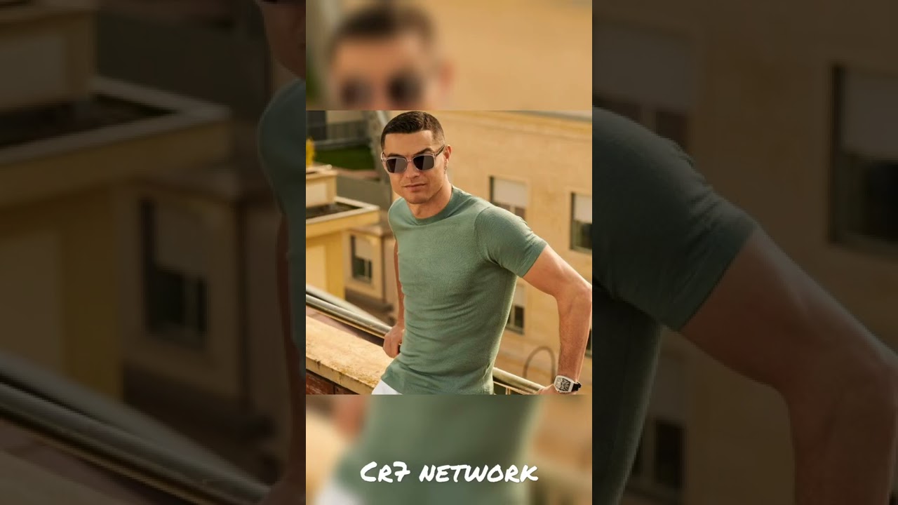 Cristiano Ronaldo the most handsome football player 😎