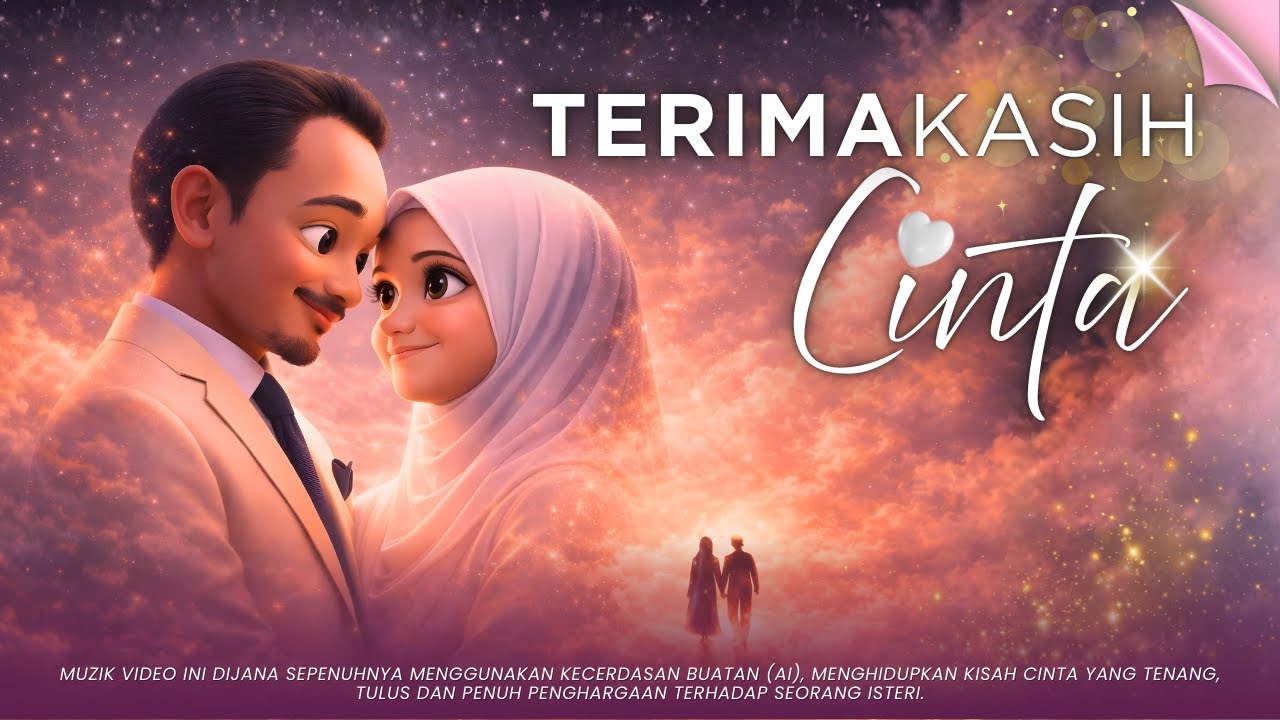 HAZAR  • Terima Kasih Cinta (AI Music Video)