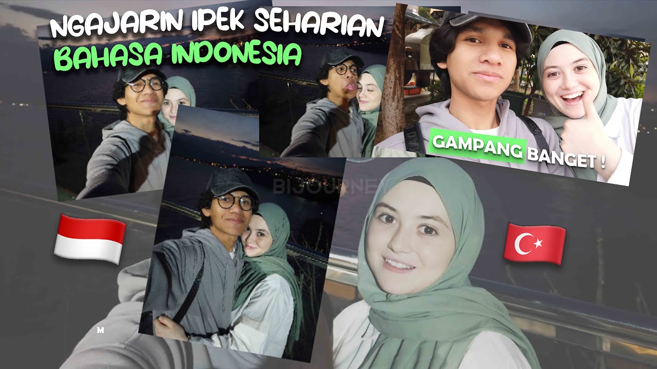 BAHASA INDO CEWEK TURKI INI LUCU BIKIN KETAWA ABISS😭Pasangan Indonesia dan Turki | Antalya VLOG