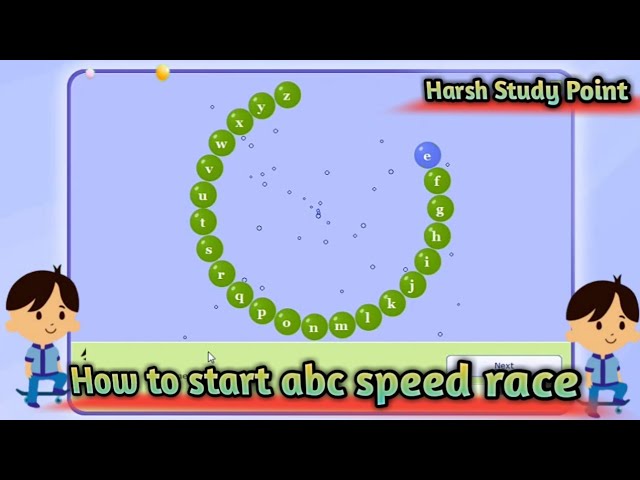 ABC Speed Race in Just 3 Seconds, Typing Master A to Z speed Test